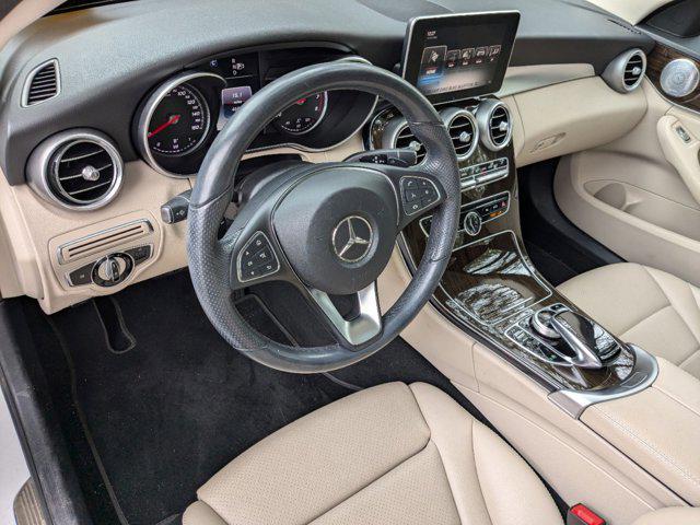 used 2015 Mercedes-Benz C-Class car, priced at $17,892