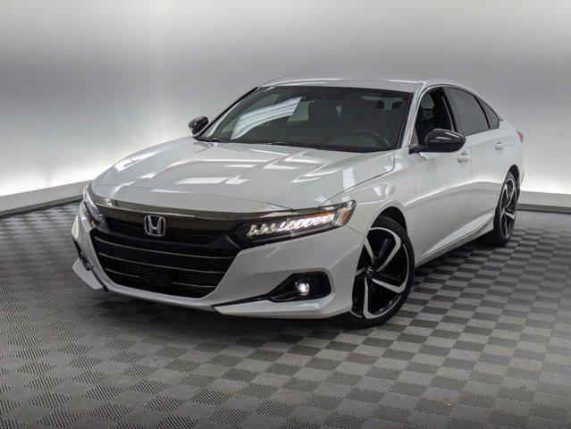 used 2021 Honda Accord car, priced at $25,255