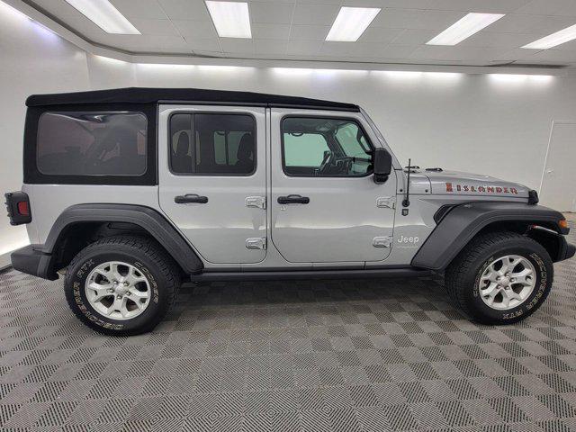 used 2021 Jeep Wrangler Unlimited car, priced at $30,597