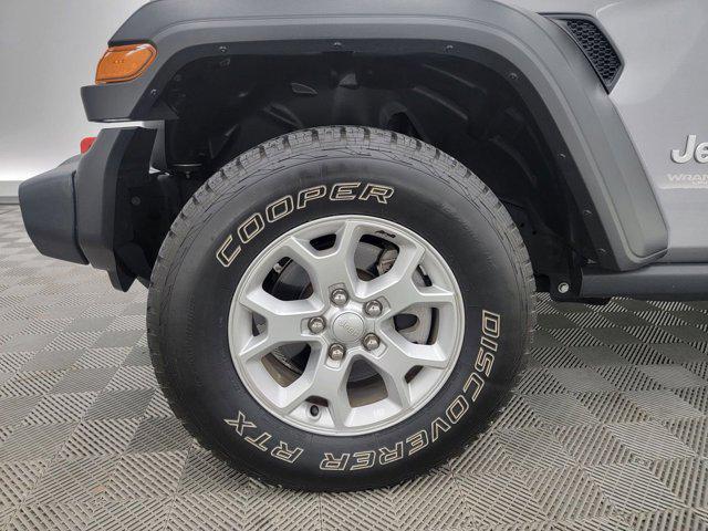 used 2021 Jeep Wrangler Unlimited car, priced at $30,597