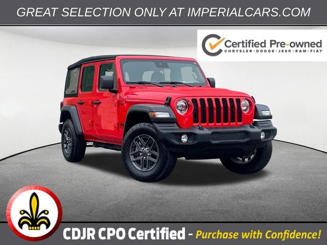 used 2024 Jeep Wrangler car, priced at $39,477