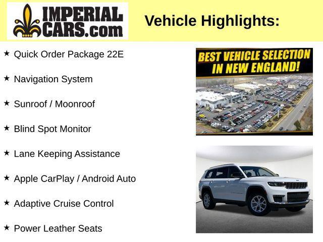 used 2022 Jeep Grand Cherokee L car, priced at $35,477