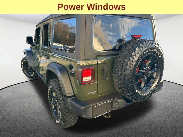 used 2021 Jeep Wrangler car, priced at $33,647