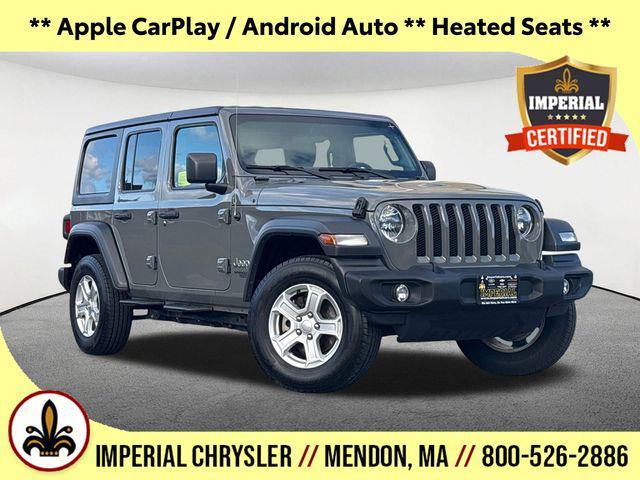 used 2019 Jeep Wrangler Unlimited car, priced at $28,542