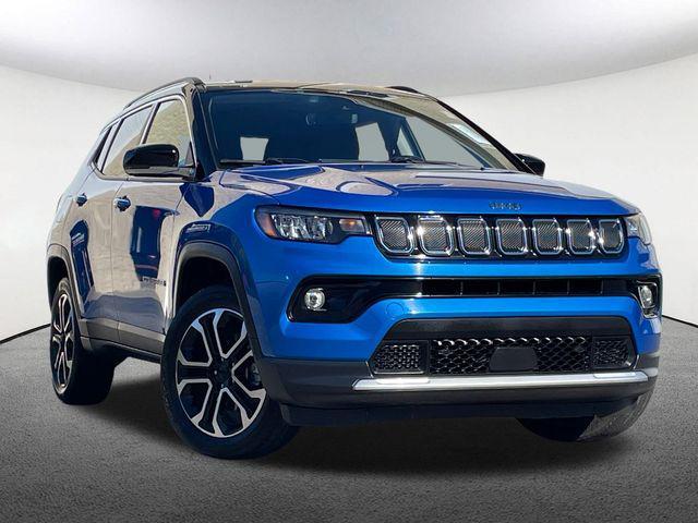 used 2022 Jeep Compass car, priced at $23,477