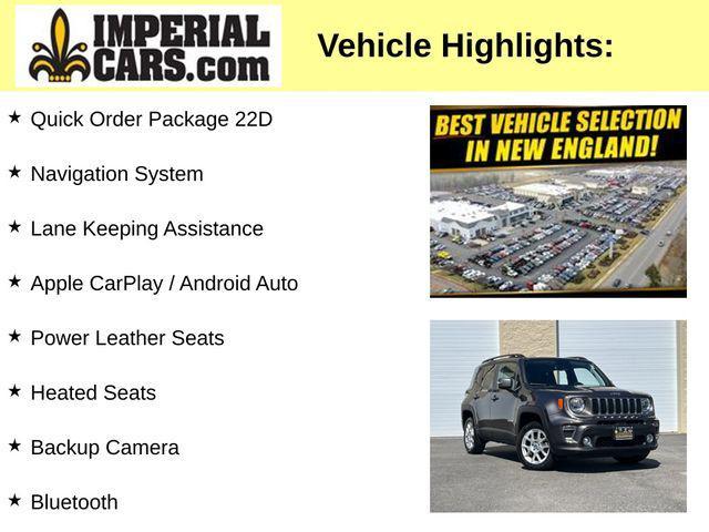 used 2021 Jeep Renegade car, priced at $18,466