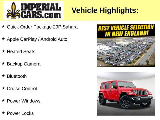 used 2024 Jeep Wrangler 4xe car, priced at $33,647