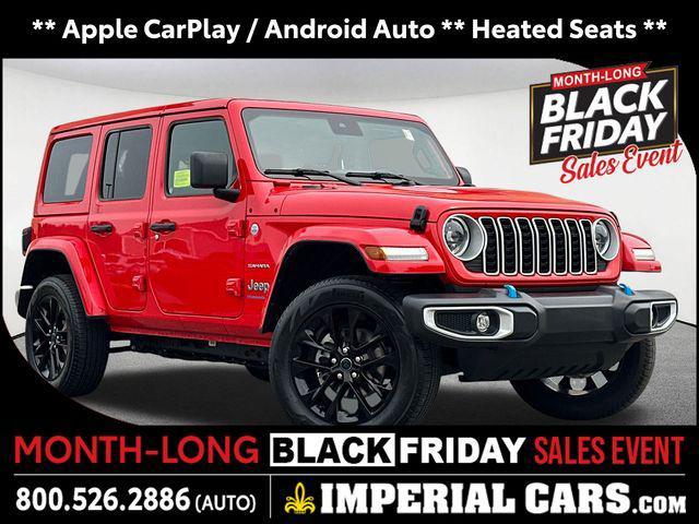 used 2024 Jeep Wrangler 4xe car, priced at $31,977