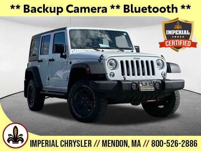 used 2017 Jeep Wrangler Unlimited car, priced at $18,977