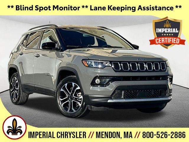 used 2023 Jeep Compass car, priced at $27,347