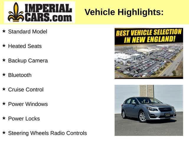 used 2016 Subaru Impreza car, priced at $14,977