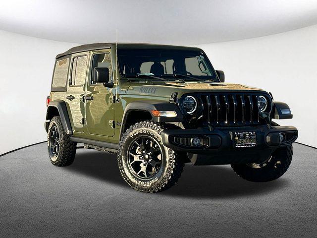 used 2021 Jeep Wrangler car, priced at $32,847