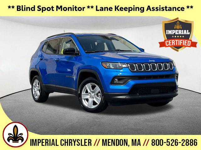 used 2022 Jeep Compass car, priced at $22,977