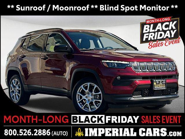used 2022 Jeep Compass car, priced at $23,347