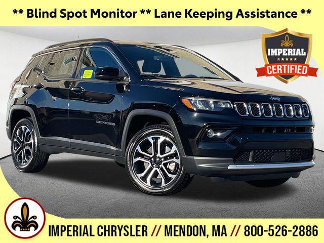 used 2023 Jeep Compass car, priced at $28,347