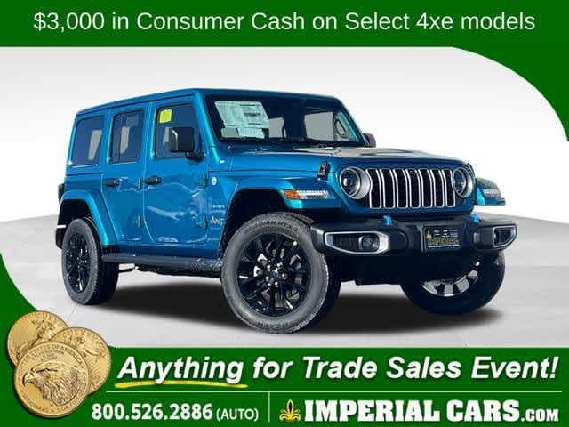new 2024 Jeep Wrangler 4xe car, priced at $60,205