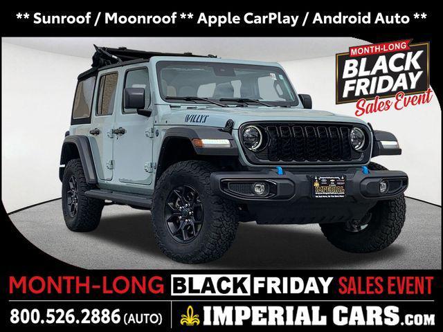 used 2024 Jeep Wrangler 4xe car, priced at $35,477