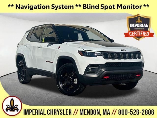 used 2023 Jeep Compass car, priced at $29,477