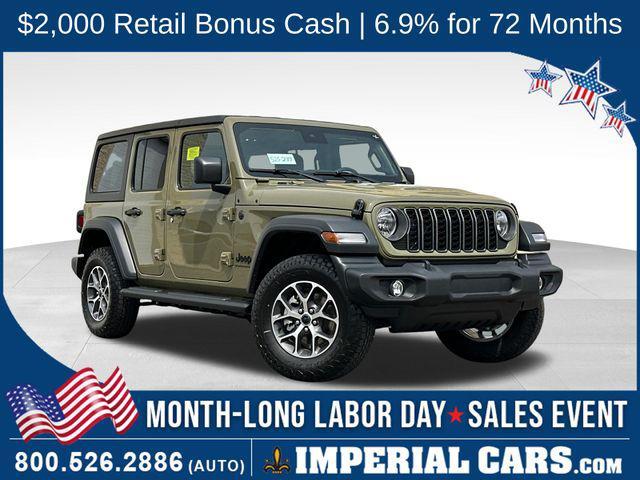 new 2025 Jeep Wrangler car, priced at $42,979