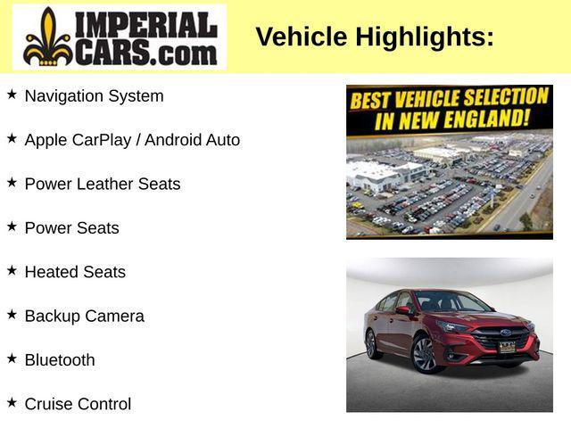 used 2025 Subaru Legacy car, priced at $31,977
