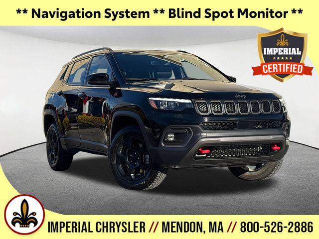 used 2023 Jeep Compass car, priced at $28,542