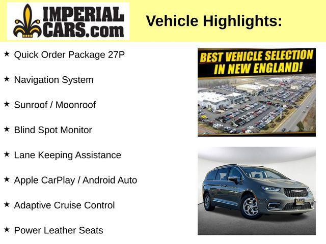 used 2023 Chrysler Pacifica car, priced at $31,654