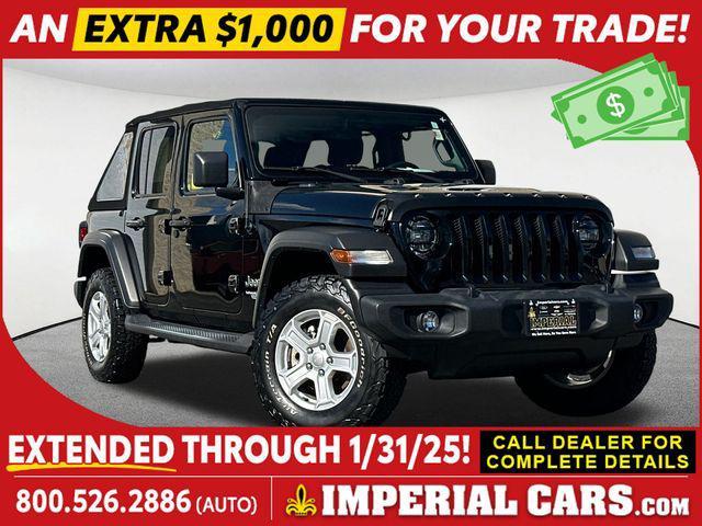 used 2021 Jeep Wrangler Unlimited car, priced at $27,977