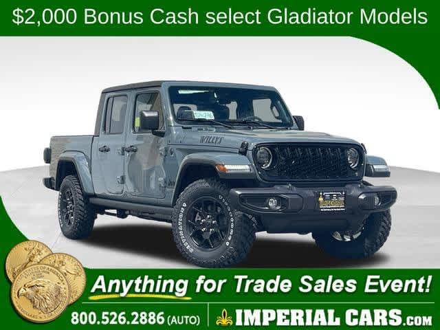 new 2024 Jeep Gladiator car, priced at $50,157