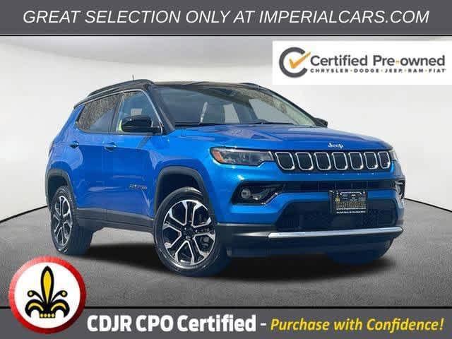 used 2022 Jeep Compass car, priced at $27,477