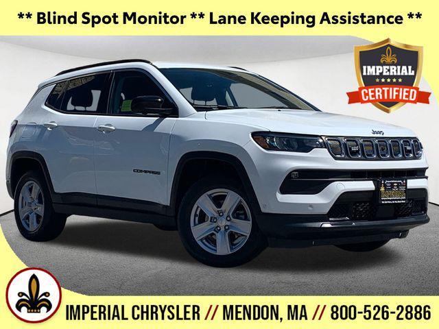 used 2022 Jeep Compass car, priced at $24,977