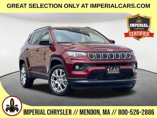 used 2022 Jeep Compass car, priced at $27,647