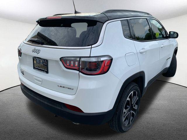 used 2022 Jeep Compass car, priced at $24,347