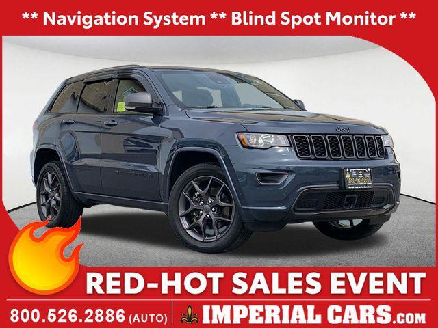 used 2021 Jeep Grand Cherokee car, priced at $27,647