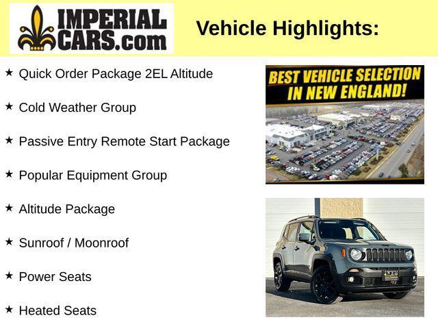 used 2018 Jeep Renegade car, priced at $14,977