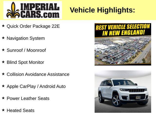 used 2021 Jeep Grand Cherokee L car, priced at $32,647