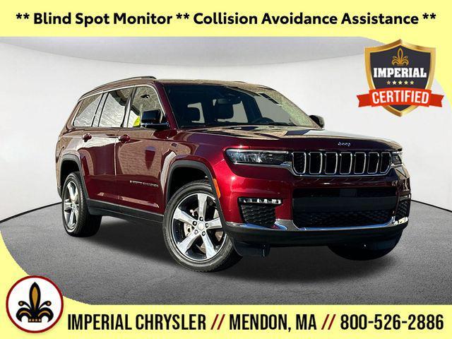 used 2021 Jeep Grand Cherokee L car, priced at $35,437