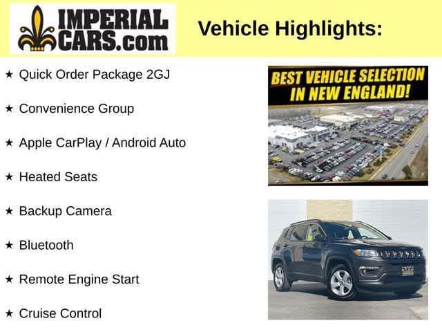 used 2021 Jeep Compass car, priced at $19,977
