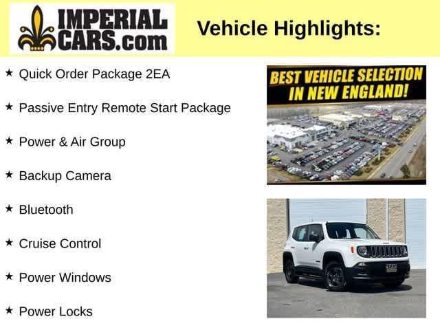 used 2018 Jeep Renegade car, priced at $17,477