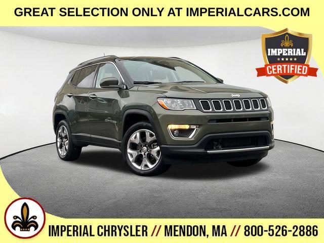 used 2021 Jeep Compass car, priced at $26,647