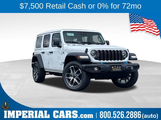 new 2024 Jeep Wrangler 4xe car, priced at $50,870