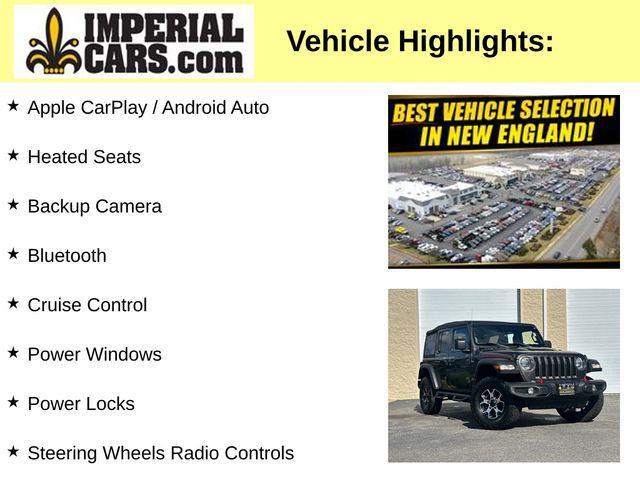 used 2021 Jeep Wrangler Unlimited car, priced at $36,915