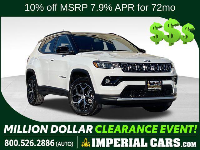 new 2024 Jeep Compass car, priced at $29,595