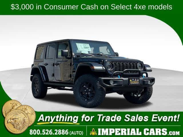 new 2023 Jeep Wrangler 4xe car, priced at $59,913