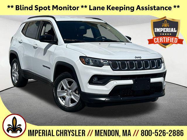 used 2022 Jeep Compass car, priced at $22,477