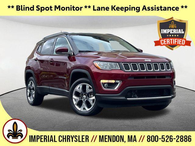 used 2021 Jeep Compass car, priced at $23,391