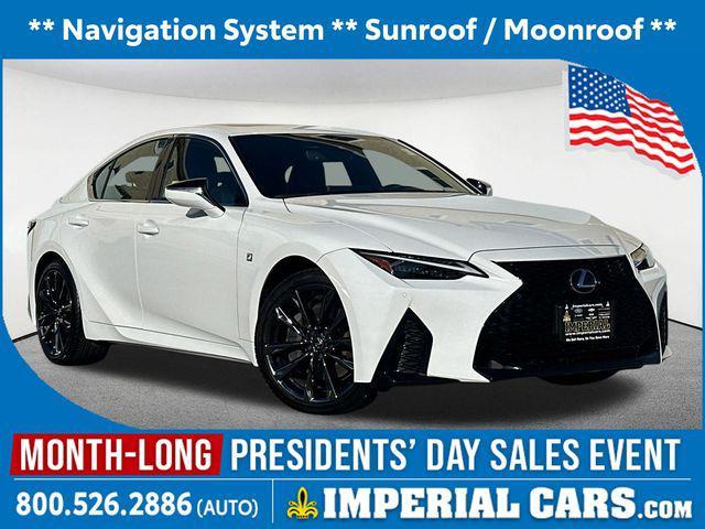 used 2024 Lexus IS 350 car, priced at $48,979