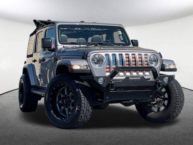 used 2020 Jeep Wrangler Unlimited car, priced at $29,647
