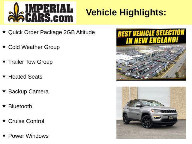 used 2019 Jeep Compass car, priced at $18,466