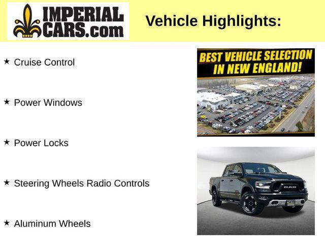 used 2019 Ram 1500 car, priced at $36,977