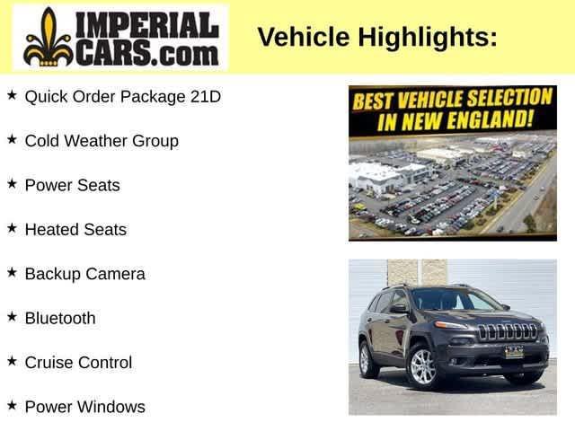 used 2018 Jeep Cherokee car, priced at $18,977